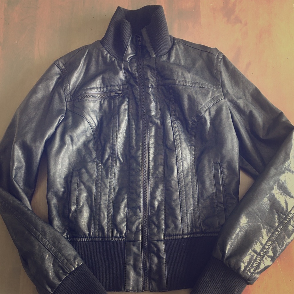 Faux leather jacket Xhilaration brand M